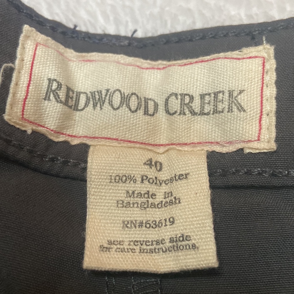 Redwood Creek Size 40 Charcoal Shorts NWT - Picture 2 of 8